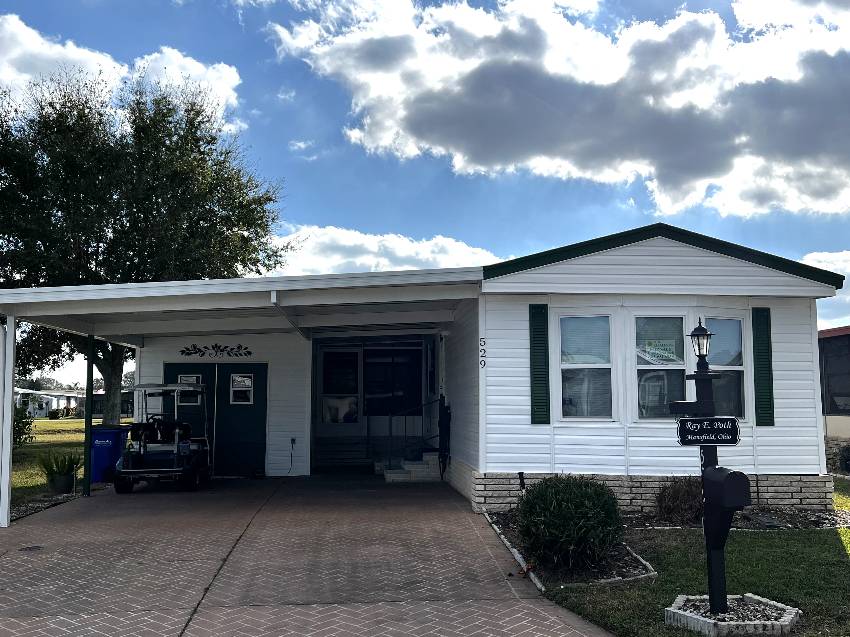 Winter Haven, FL Mobile Home for Sale located at 529 Century Drive Hidden Golf Club